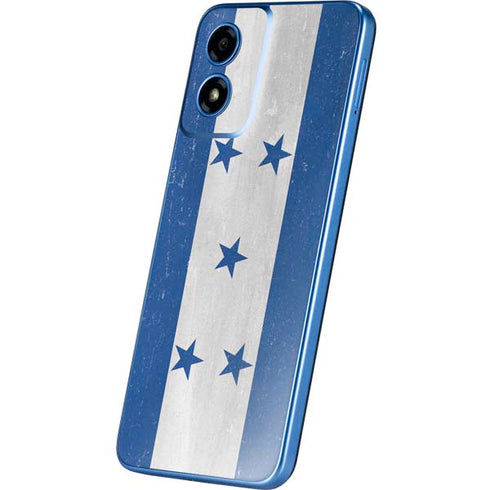 Honduras Flag Distressed Moto G Play 4G (2024) Skin